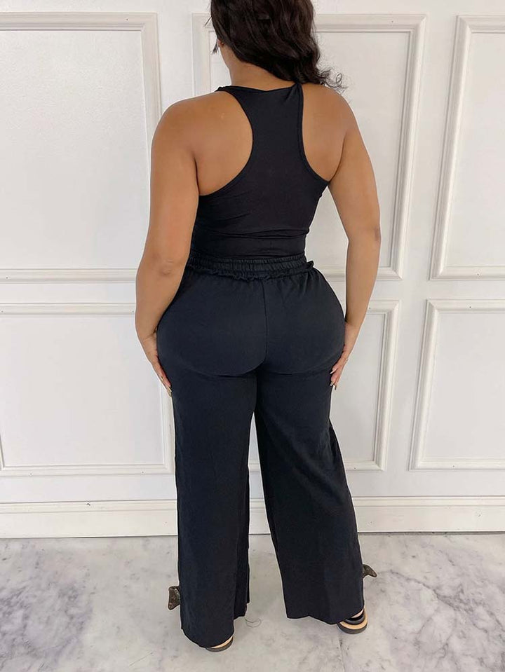 Casual Tracksuit Set Yellow / M