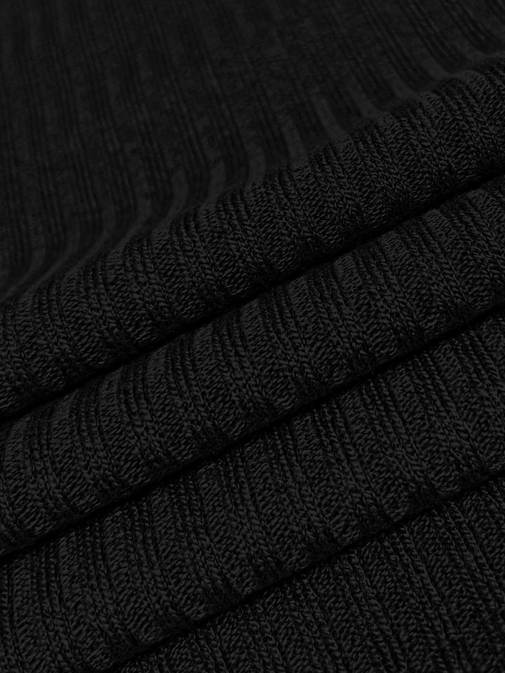 Fall and Winter Casual Zipper Loose Knit Sweater