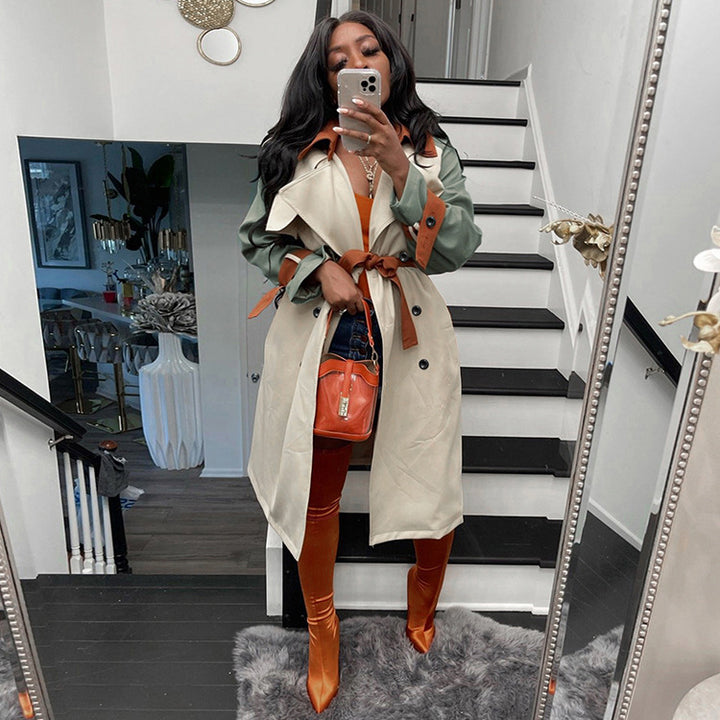 Fashionable Fall/Winter Casual Trench Coat