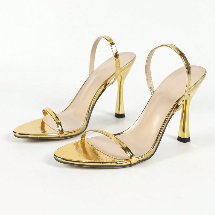 Gorgeous Gold Fashion Heels