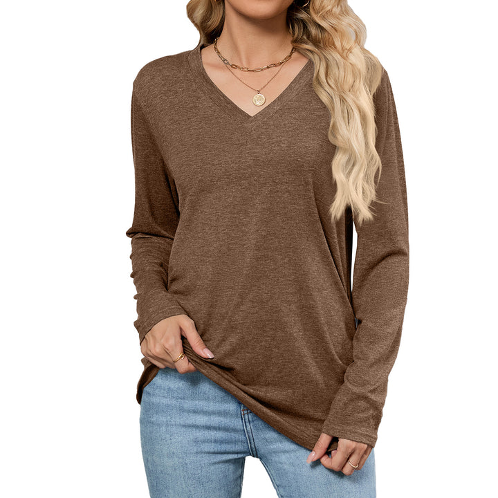 Comfortable Round Neck Long Sleeve T-Shirt