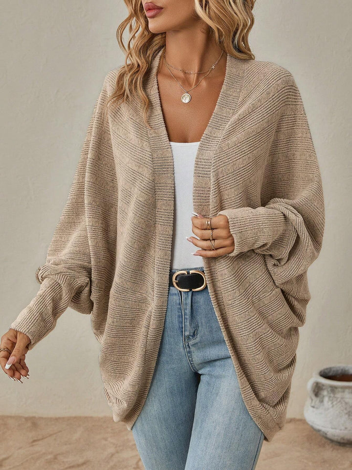 Slouchy Style Casual Knit Cardigan