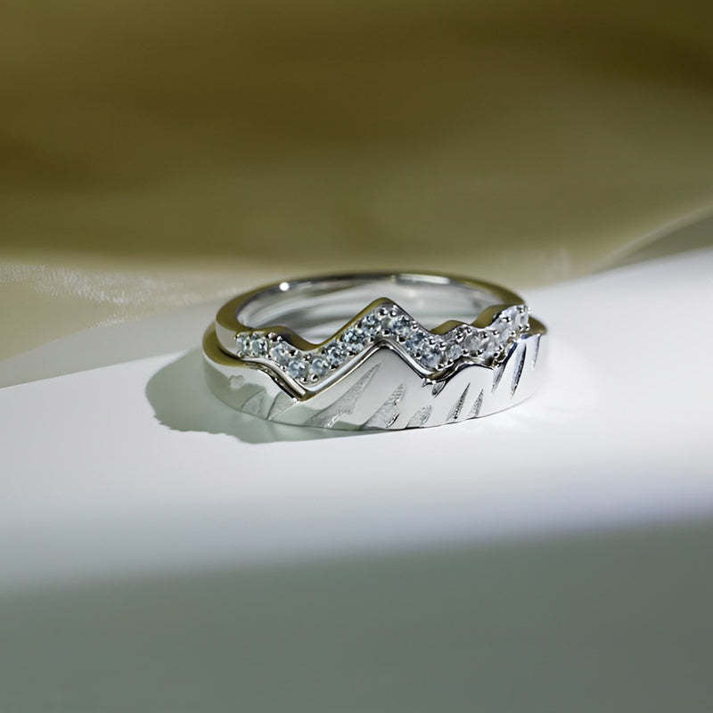 Natural Mountains Fashion Ring