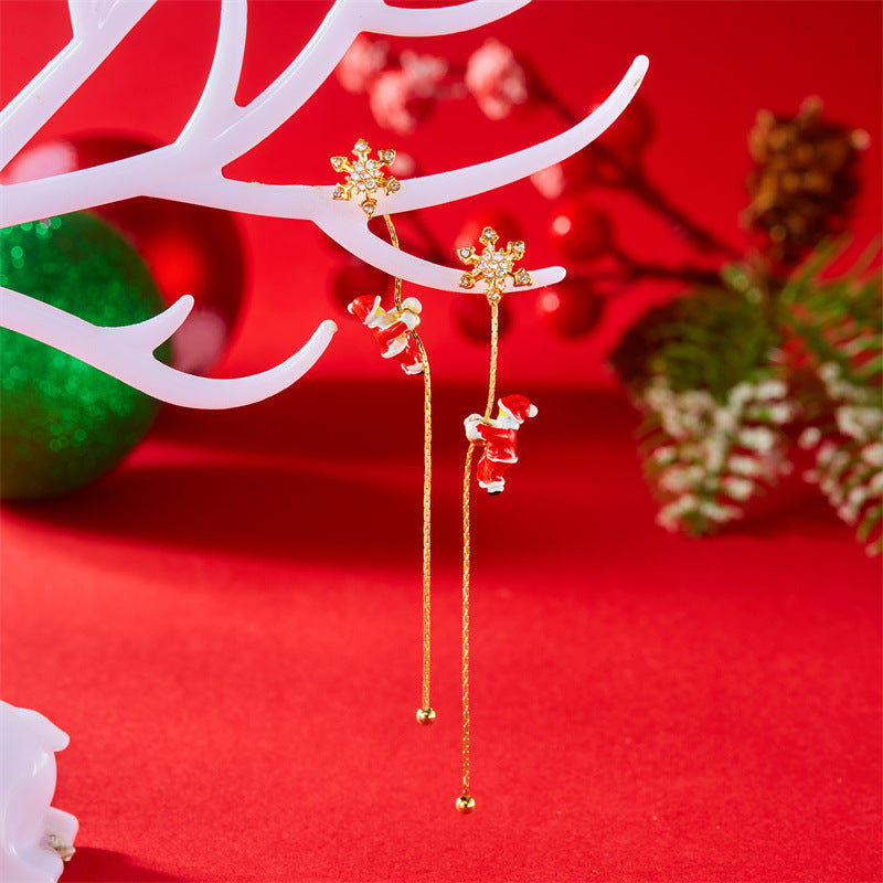 Christmas Tassel Earrings