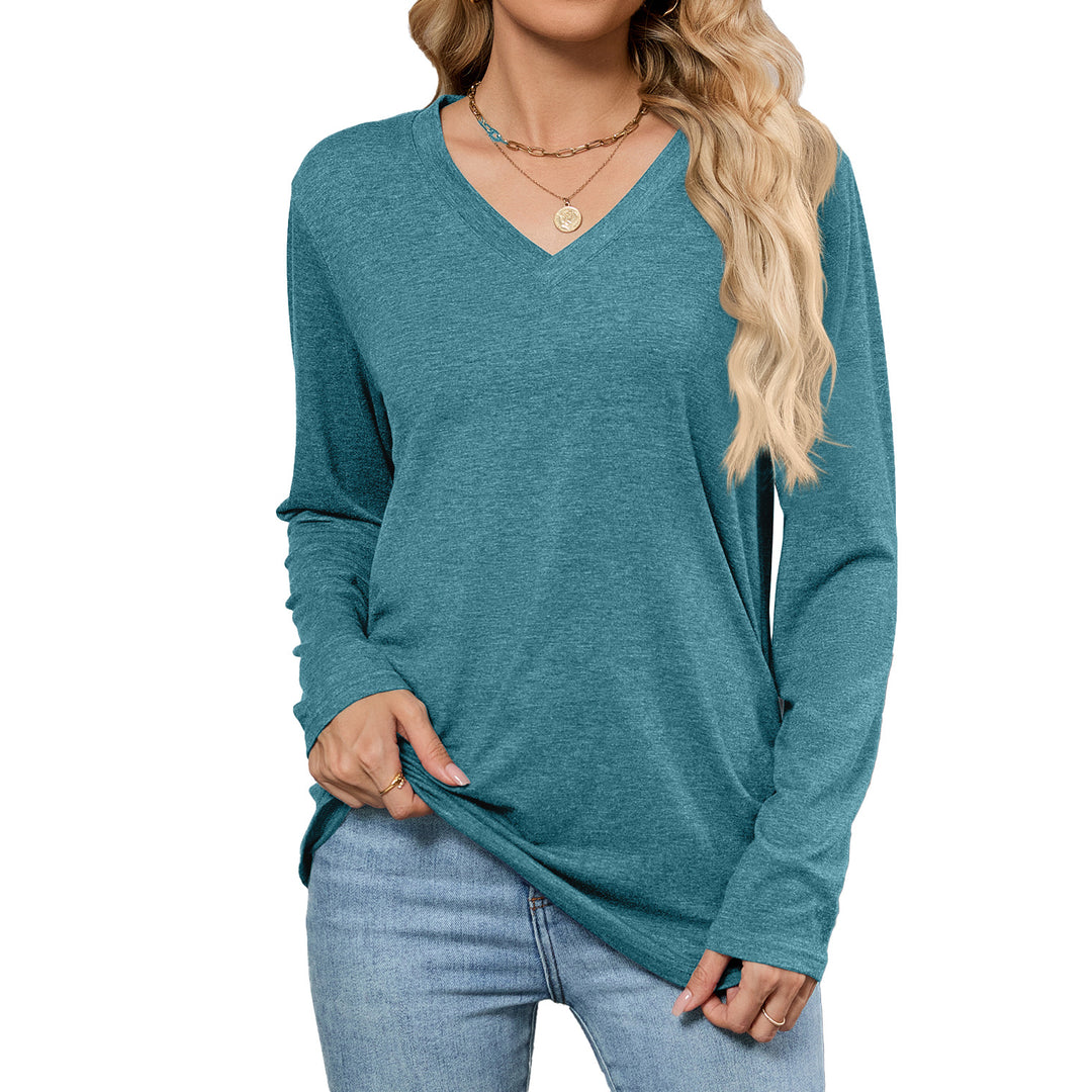 Comfortable Round Neck Long Sleeve T-Shirt