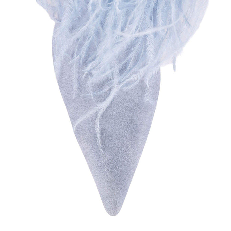 Fringed High Heeled Boots