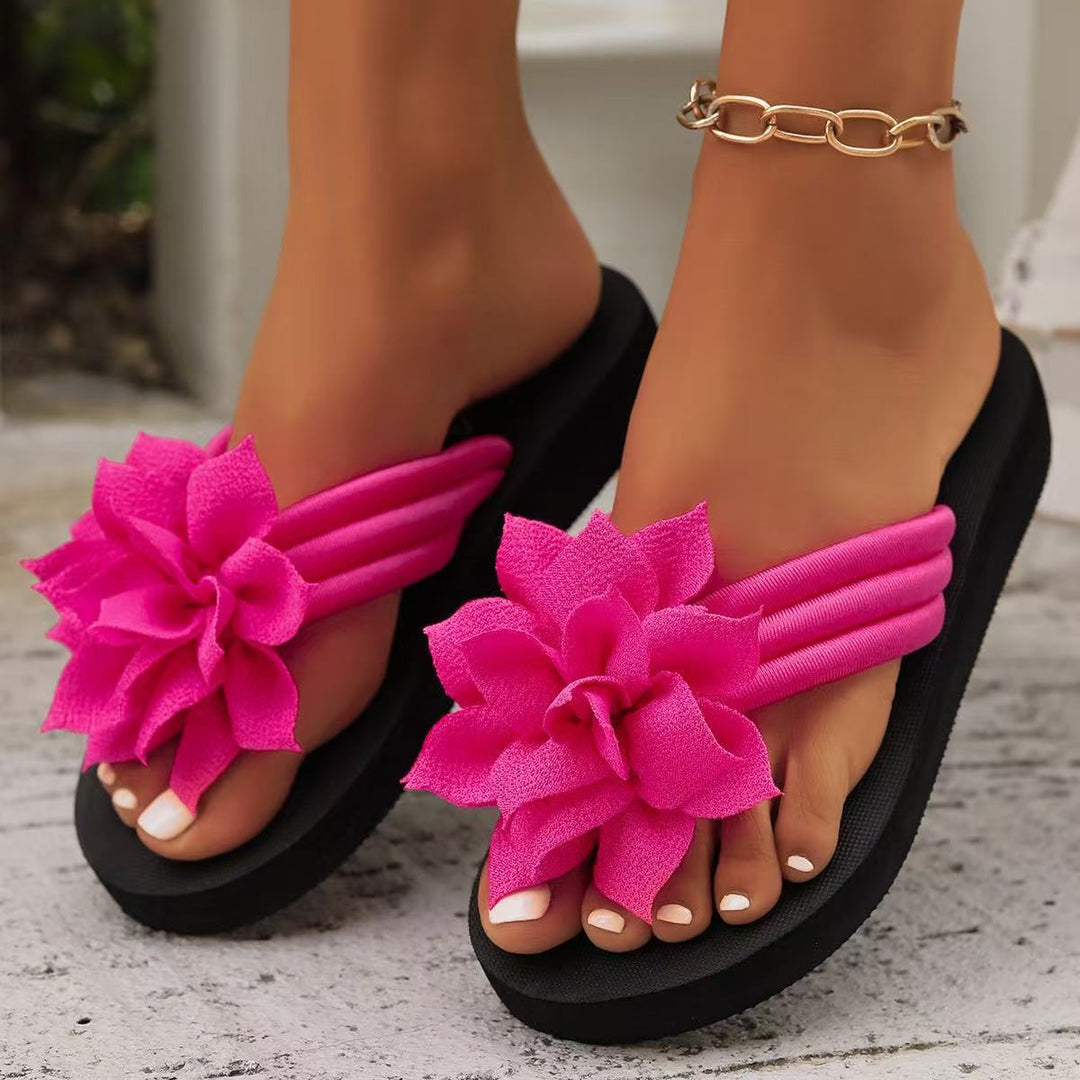 Floral Flat Women's Sandal Slippers