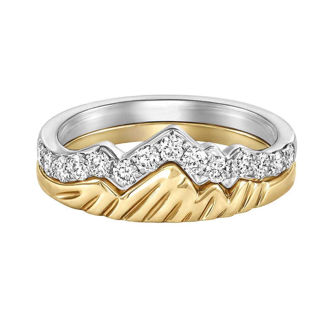 Natural Mountains Fashion Ring