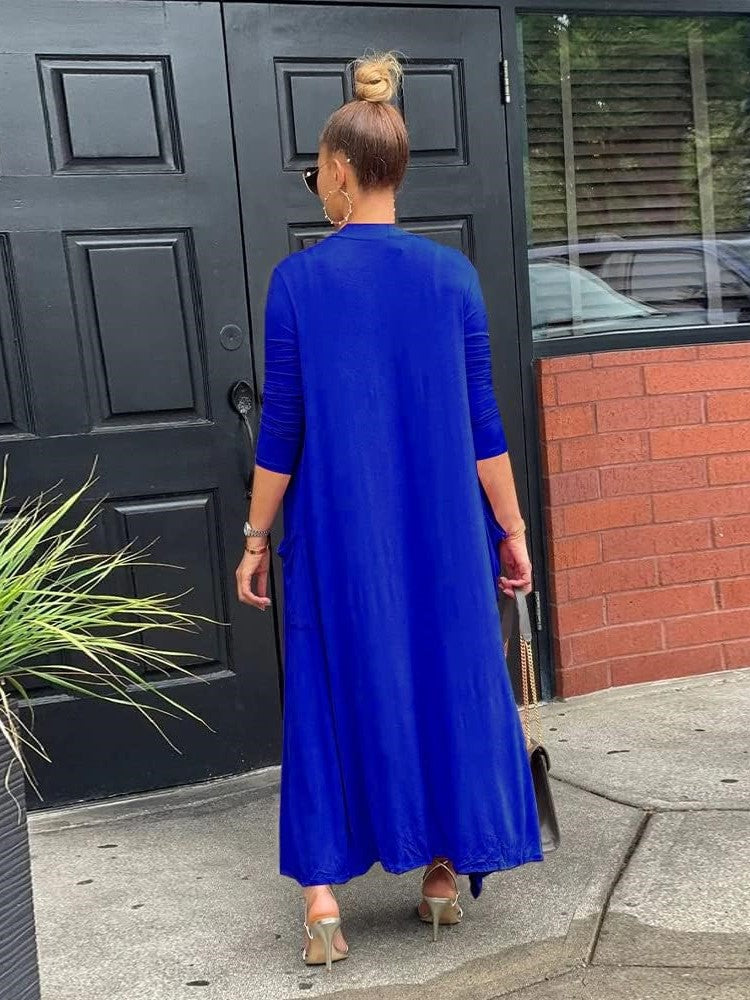 Side Pocket Casaul Cardigan Black / L