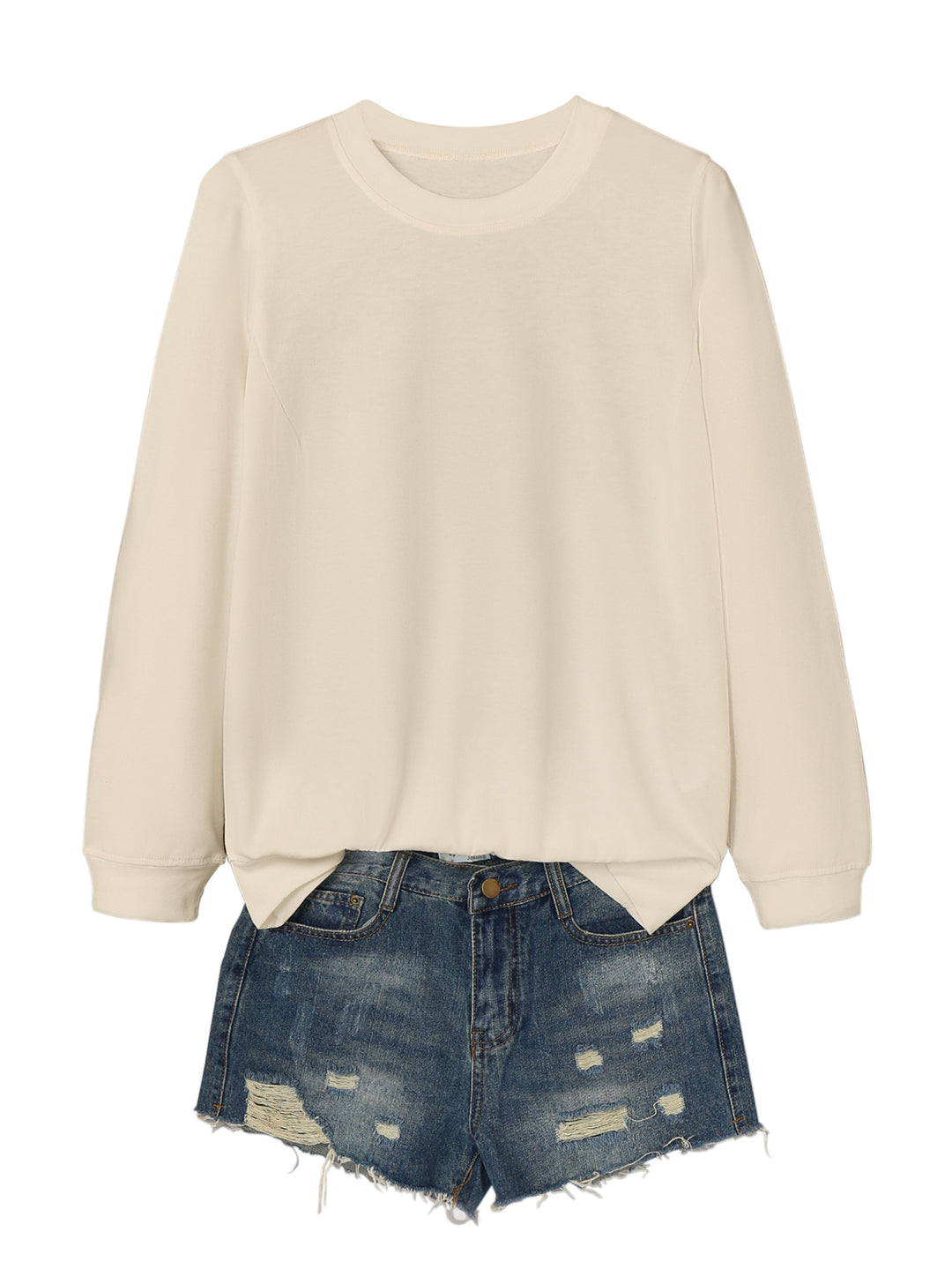 Casual Crew Neck Comfort T-Shirt