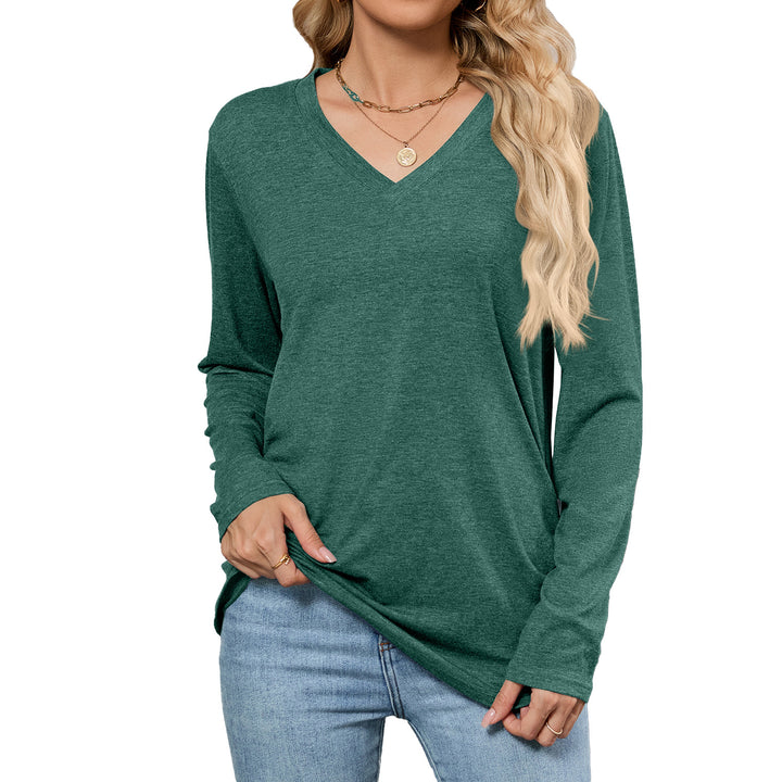 Comfortable Round Neck Long Sleeve T-Shirt