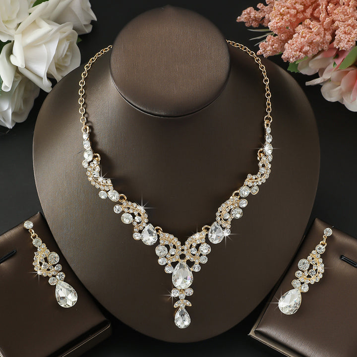 Wedding Party Premium Vintage Necklace Set