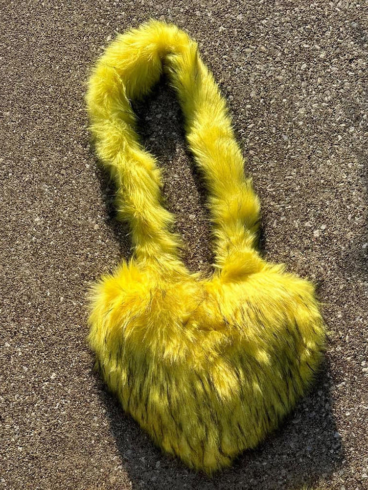 Faux Fur Shoulder Bag