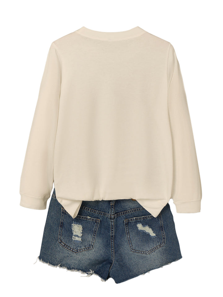 Casual Crew Neck Comfort T-Shirt