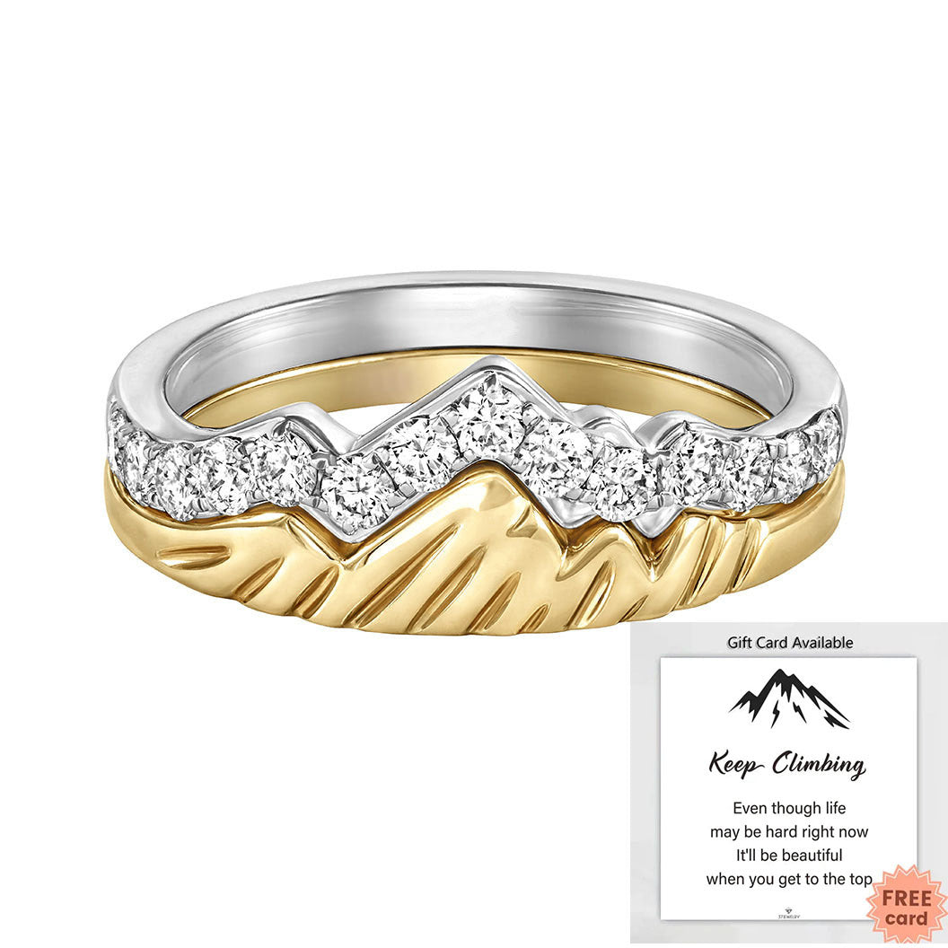 Natural Mountains Fashion Ring