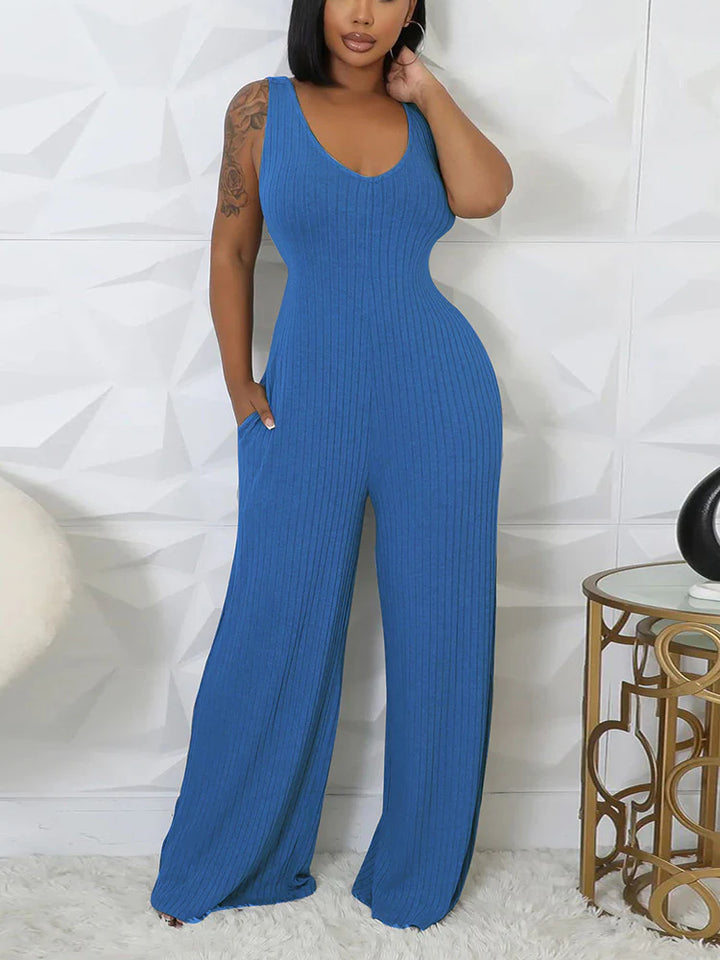 Ribbed Bolero & Jumpsuit Sets