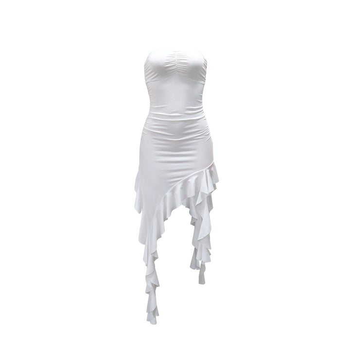 Ruffle Wrap Dress