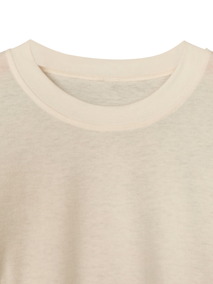 Casual Crew Neck Comfort T-Shirt