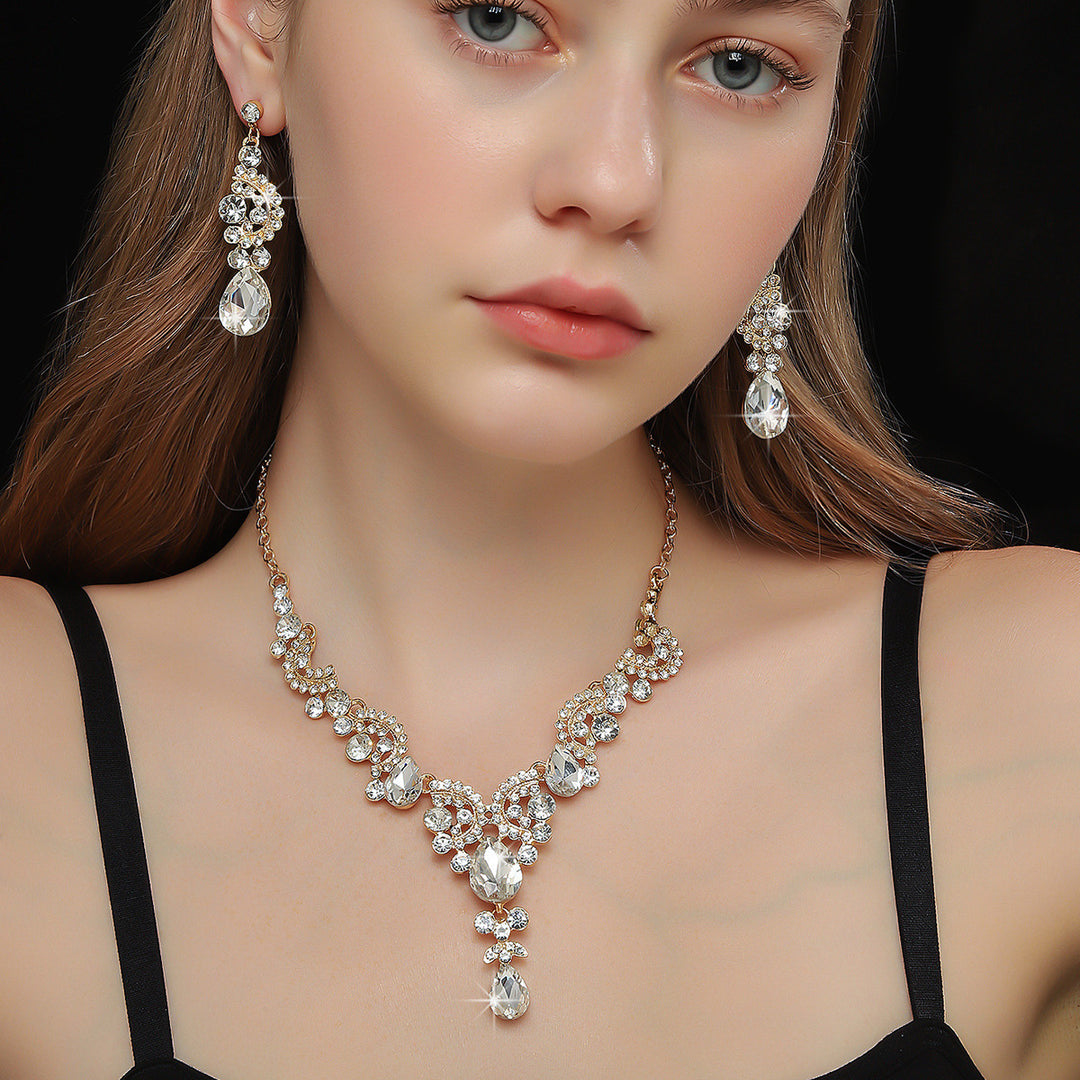 Wedding Party Premium Vintage Necklace Set