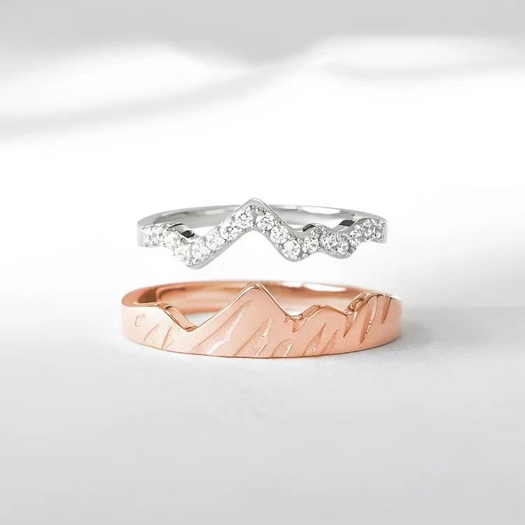 Natural Mountains Fashion Ring