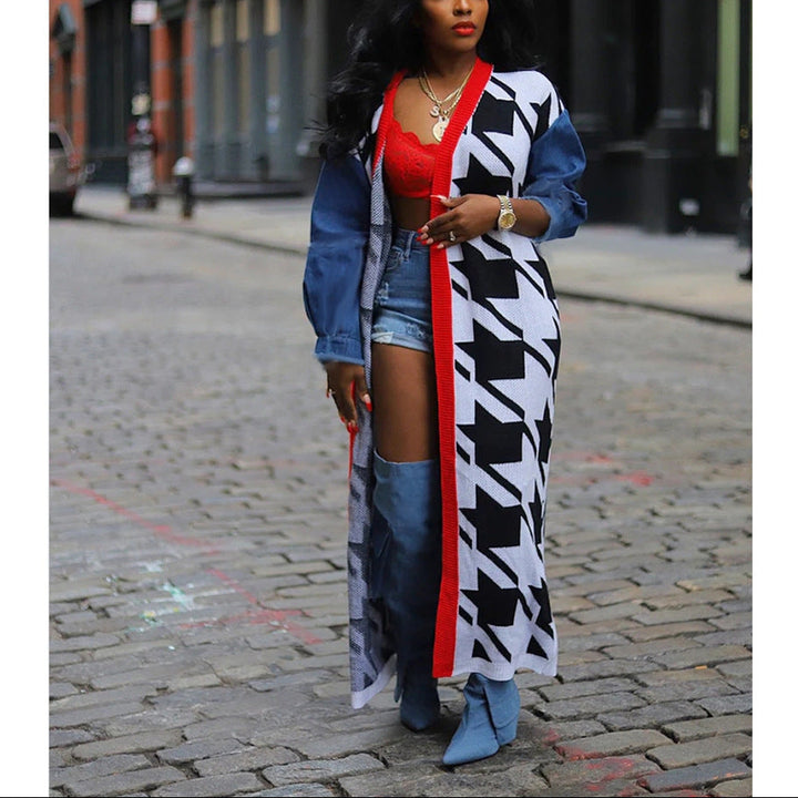 Star Double-Layer Thickened Cardigans