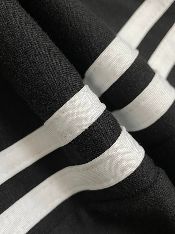 Denim Patchwork Relaxed Straight-Leg Pants