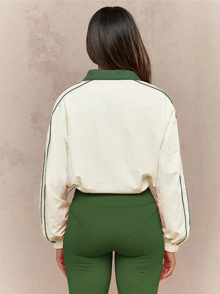 Athletic Jacket And Leggings Track Sets