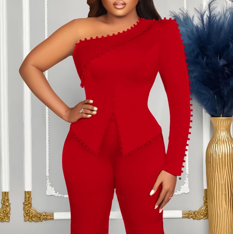 Off-Shoulder Beaded Sets