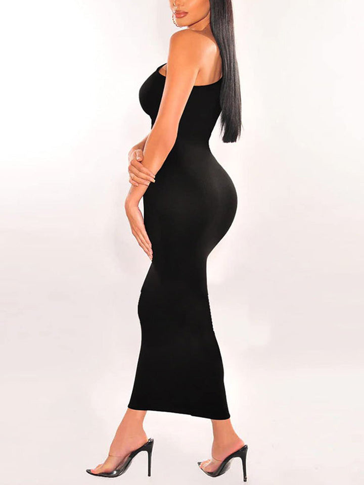 Cutout Bodycon Midi Dress White / S