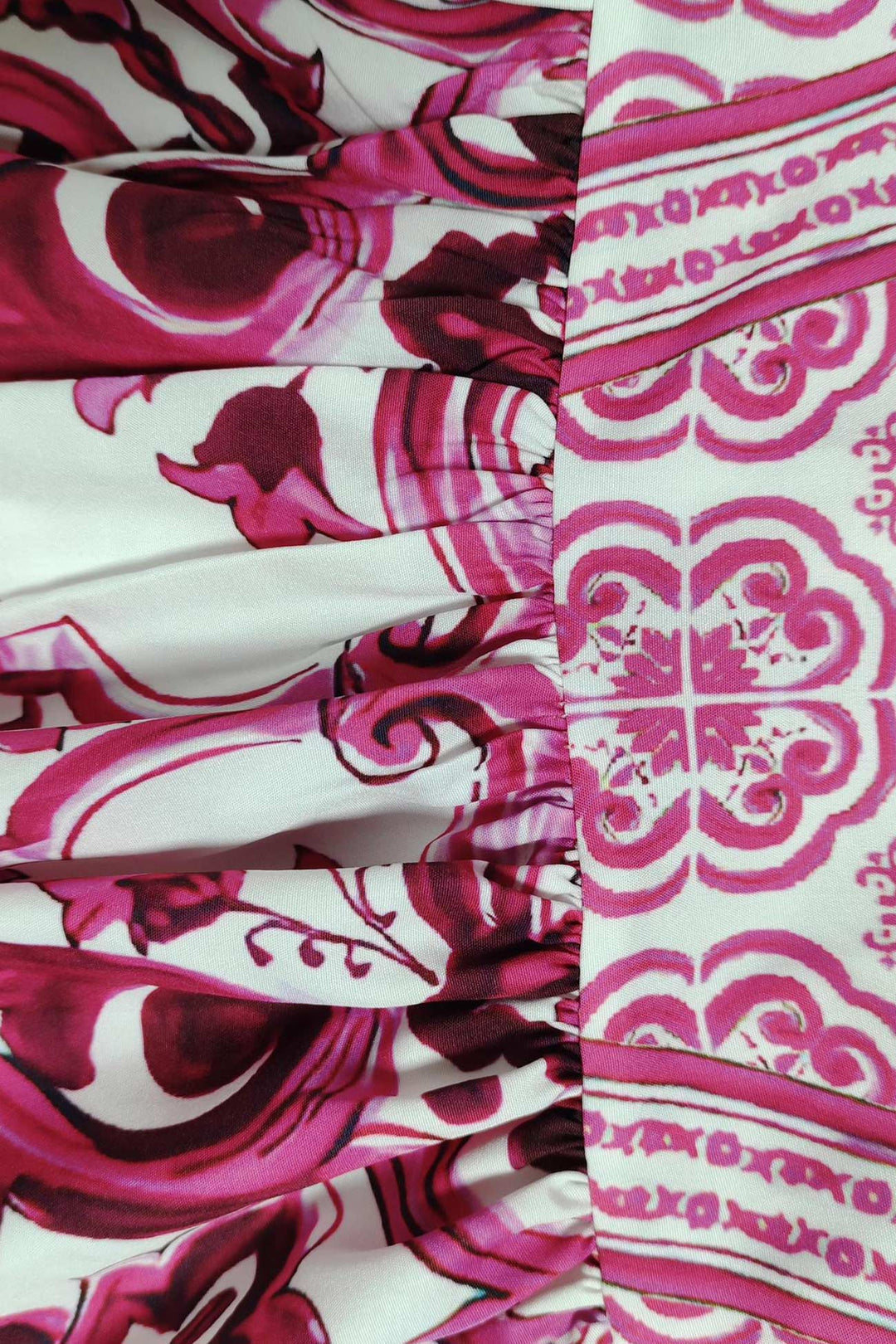 Bohemia V Neck Printed Cami Dress Rose · L