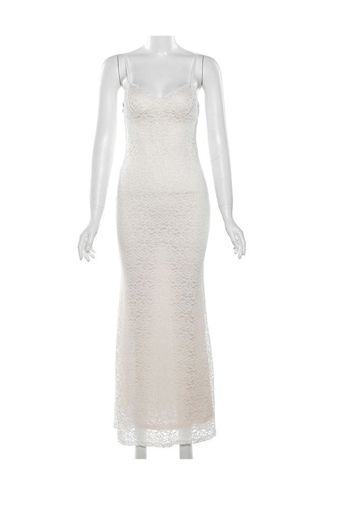 Lace Low Cut Pack Hip Cami Dress Black · M