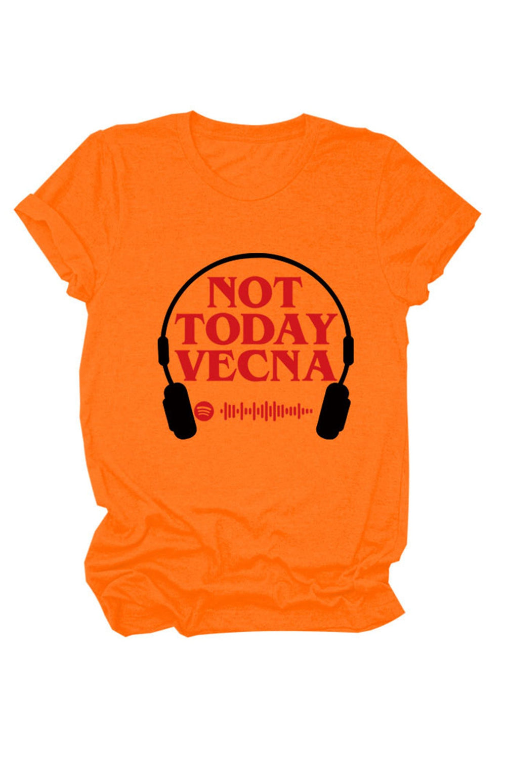 Not Today Vecna Printed T-shirt Water Blue · M