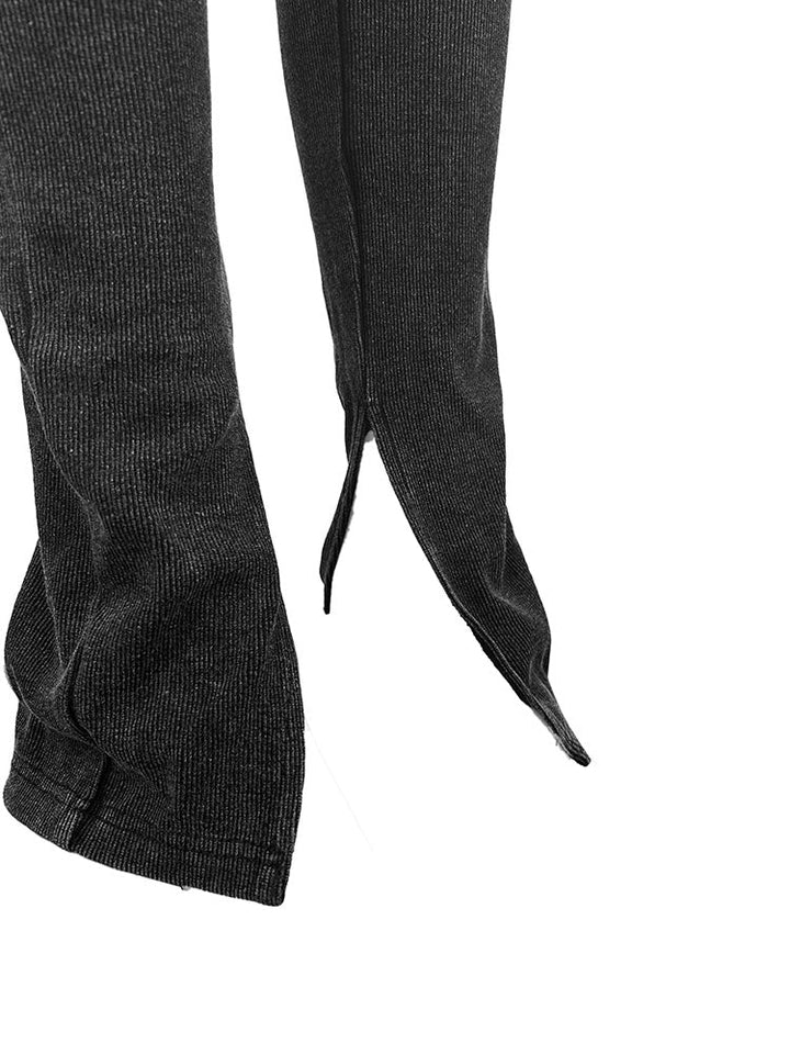 One-Shoulder Washed Jumpsuit *Blue / L