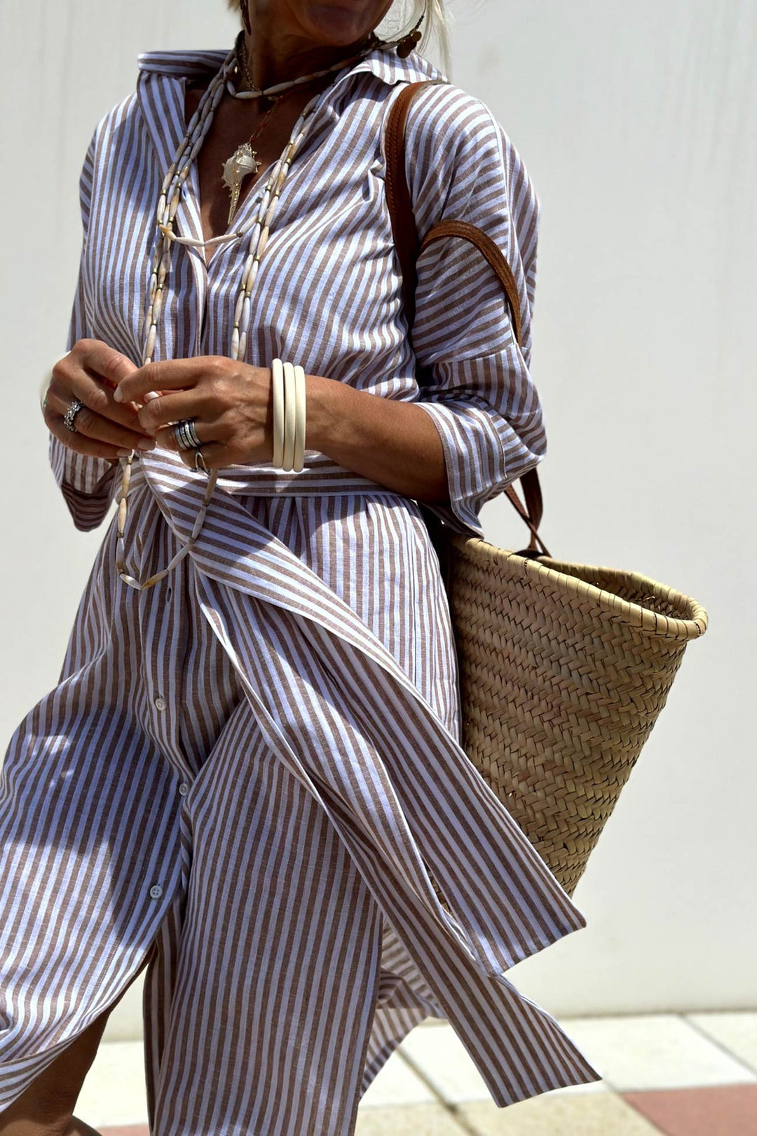 Printed Half Sleeve Shirt Dress Red Rhombic · S