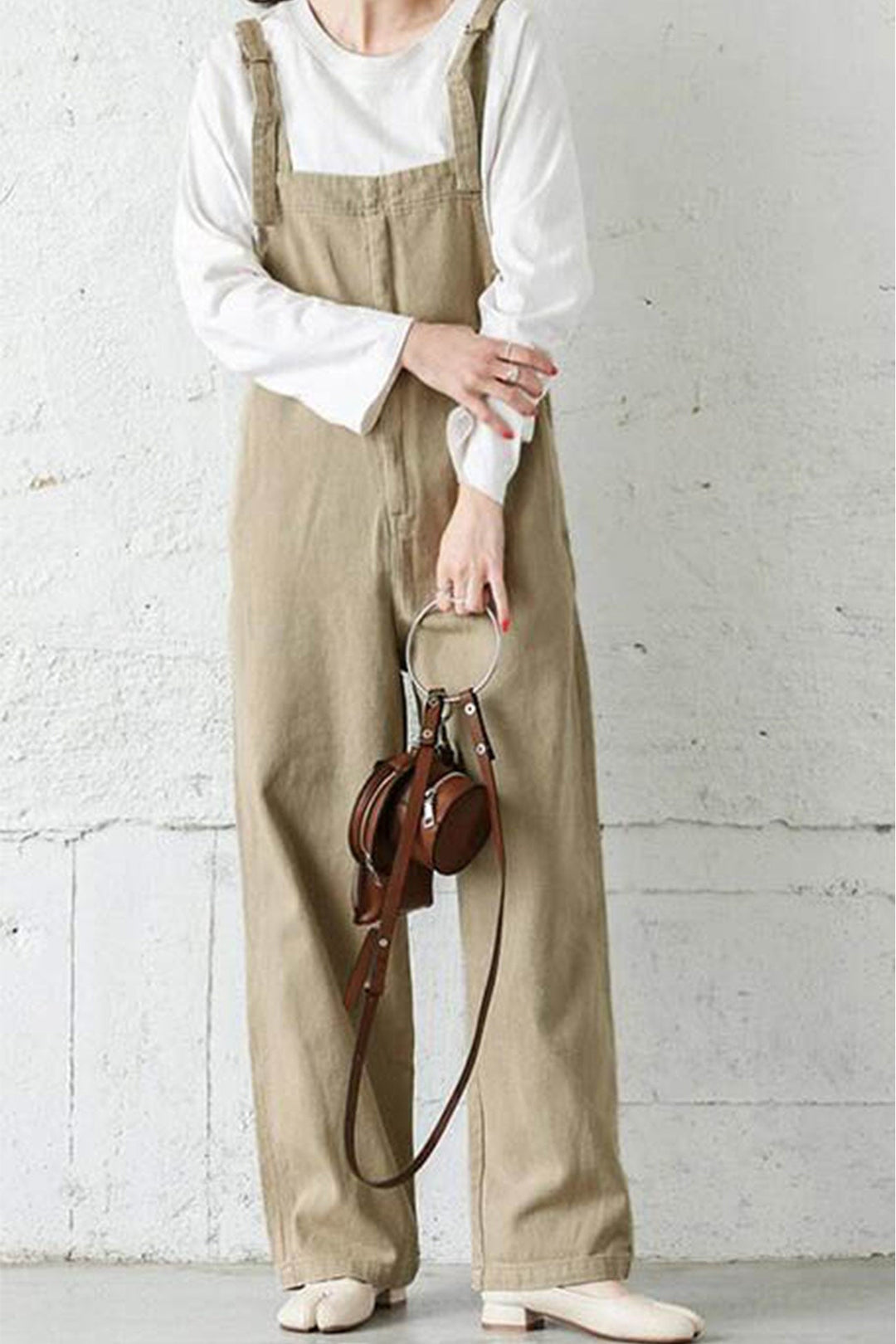 Solid Color Spaghetti Straps Jumpsuits Green · L