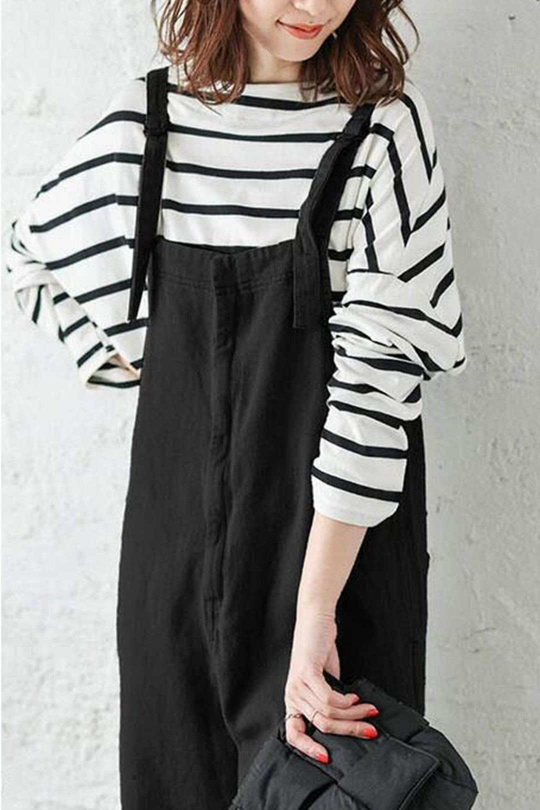 Solid Color Spaghetti Straps Jumpsuits Khaki · L