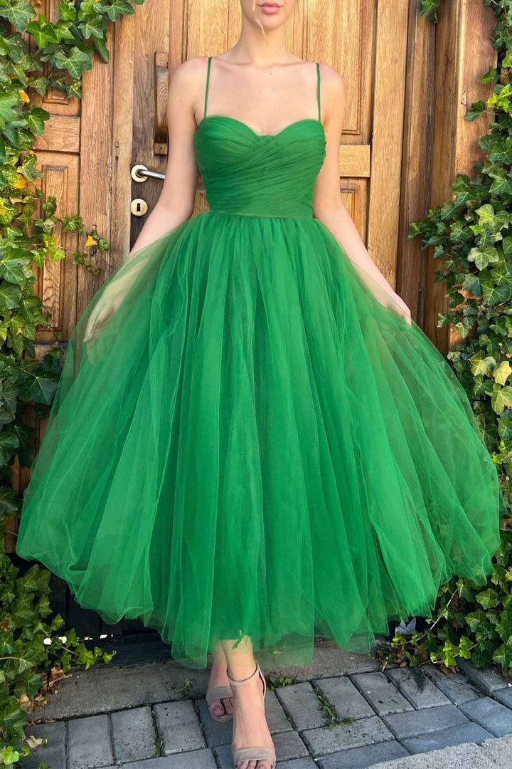 Solid Color Mesh Strappy A-line Dress Rose · XL