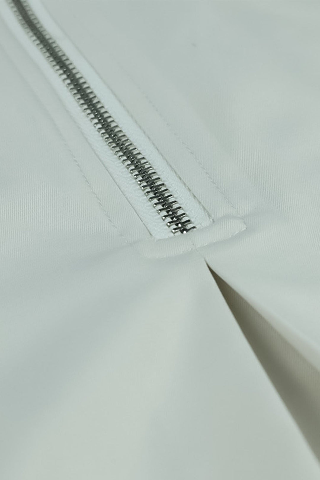 Solid Color Zipper Sleeveless Maxi Dress Black · S