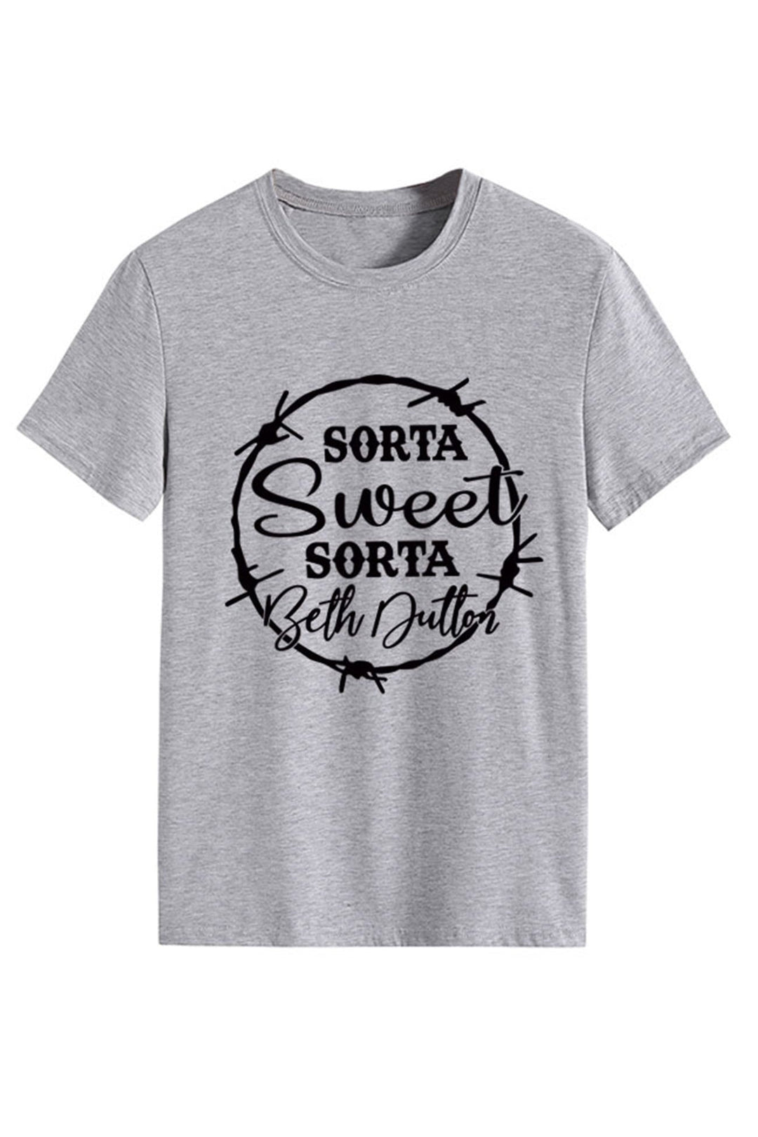 Sorta Sweet Printed T-shirt Pink · XL