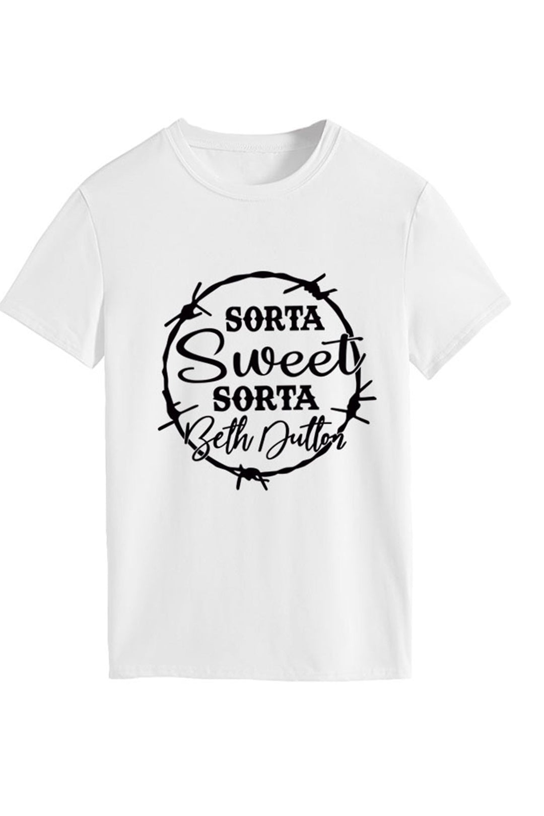 Sorta Sweet Printed T-shirt Pink · S