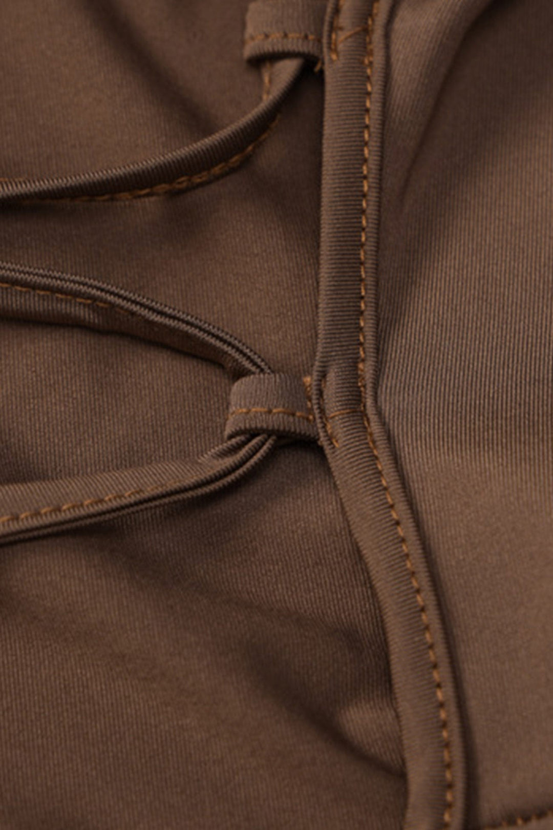 Tie-back Side Slit Cami Jumpsuits White · L